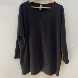 SPANX tunic black size XL